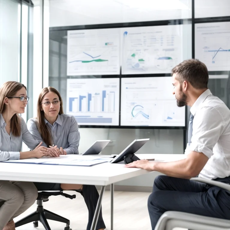 Mentor guiding leadership team in governance workshop